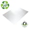 Floortex Cleartex Polypropylene Rectangular Anti Slip Chair Mat for Hard Floors - 29" x 46" NCMFLLAC0001 - alternate 4