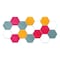 Ghent Hex LINK Powder-Coated Steel Whiteboard, Magnetic, 18'' x 21, Marigold HEXS1821MR - alternate 3