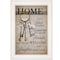 Homeroots House Keys 1 White Framed Print Wall Art 405564 - alternate 1