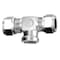 Hoke Female Branch Tee: TTF: Connects Fractional Tube to Male NPT Threads: 3/8in x 3/8in x 1/4in 6TTF4BR - alternate 1