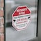 Signmission Security Alert This Property Under, 4 inch X 4 inch, Vinyl Decal, 2PK OC-D-2PACK-4-1 - alternate 3