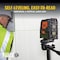 Klein Tools SELF-LEVELING LASER LEVEL, 50 DEG HORIZONTAL, 50 DEG VERTICAL MEASURING, +/-3/32 IN 93LCLG - alternate 4