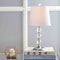 Jonathan Y Hudson 20" Crystal Mini LED Table Lamp, Clear/ Chrome JYL2026A - alternate 8