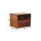Homeroots 12" Chestnut Solid Wood One Drawer Floating Nightstand 722528 - alternate 3
