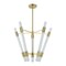 Corbett Lighting Krakow Integrated LED Chandelier in Vintage Brass 509-32-VB - alternate 1