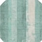 Homeroots 8' Pale Aqua And Teal Blue Round Striped Washable Indoor Outdoor Area Rug 617850 - alternate 6