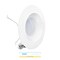 Infibrite 6 In. Retrofit 3000K Warm White LED Recessed Light Kit 12W 1100LM, Dimmable, Wet Rated IB-006-3-12W-WH - alternate 1