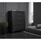 Homeroots Grey Chest With 6 Drawers 384058 - alternate 7