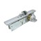 Ecs Hardware Narrow-Stile, 31/32in BACKSET, Steel Lock Body Zinc Plated Chrome Plated Latch w/2 Al Faceplates ECSH-ZINC-32-32AL-5A - alternate 1