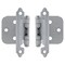 Amerock Face Frame Mount Self-Closing Cabinet Hinge For Variable Overlay Kitchen Door Retail Pack White BP7139W - alternate 5