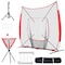 Vevor 7x7 ft Baseball Softball Practice Net Hitting Batting Multiple Accessories YC-SS-BN005 - alternate 1