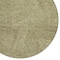 Homeroots 8' Green Beige And Brown Round Abstract Washable Indoor Outdoor Area Rug 597012 - alternate 5