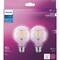 Signify Ultra Definition 40W Equivalent Daylight G25 Medium LED Decorative Light Bulb, 2PK 573337 - alternate 4