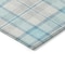 Homeroots 10' X 14' Aqua And Gray Plaid Washable Indoor Outdoor Area Rug 601319 - alternate 8