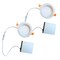 Bulbrite 4" Canless 3000K, 65w Equivalent, New Construction Integrated LED Recessed Light Kit Metal JBOX, 2PK 861676 - alternate 1