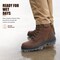 Handpoint Mens 6 in Composite Toe Work Boots-EH Safety Boots, KEVLAR Puncture Resistant Midsole, Brown, 8.5 81N01BN-EE-8.5 - alternate 5