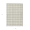 Homeroots 3' X 5' Ivory And Beige Plaid Washable Indoor Outdoor Area Rug 595487 - alternate 7