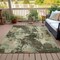 Homeroots 8' X 10' Brown And Beige Abstract Washable Indoor Outdoor Area Rug 630672 - alternate 4