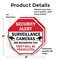 Signmission Security Alert Surveillance Cameras, 4 inch X 4 inch, Vinyl Decal, 2PK OC-D-2PACK-4-328 - alternate 4