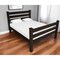 Homeroots Brown Solid Wood Queen Bed Frame 548168 - alternate 4