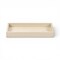 Homeroots 9in Cream Handmade Trinket Tray 724167 - alternate 5