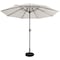 Pure Garden 9-Foot Outdoor Patio Umbrella, Tan 50-101-T - alternate 6