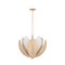 Corbett Lighting Costa Brava 5 Light Chandelier in Vintage Gold Leaf 513-24-VGL - alternate 1