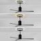Jonathan Y Levi 52" 1-Light Contemporary Minimalist 6-Speed Iron Height Adjustable Integrated LED Ceiling Fan w JYL9722A - alternate 14