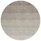 Homeroots 8' Brown And Ivory Round Ombre Washable Indoor Outdoor Area Rug 595795 - alternate 8