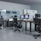 4Dock 72in W x 32in D Particleboard Tabletop Gray Frame Electric Standing Desk w/ Four-Motor and 3-Stage ET223Q-MAX - alternate 4