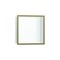 Hansgrohe XtraStoris Individual Wall Niche Matte White with Design Frame 12"x 12"x 4" in Brushed Bronze 56099140 - alternate 1