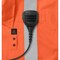 Ironwear 49" Poly/PU Hi Vis Raincoat with Zipper and Tuckaway Hood, Orange, Medium 9520-O-MD - alternate 6