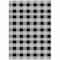 Homeroots 9' X 12' Black Gray And Ivory Plaid Washable Indoor Outdoor Area Rug 595467 - alternate 7