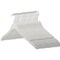 Nahanco 17in Low Gloss White Wooden SlimLine Shirt/Dress Hanger, 50PK SL7011750 - alternate 5