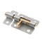 Prime-Line Door and Gate, Slide Barrel Bolt Latch 2-1/2 inch with Screws, Galvanized with Brass Bolt and Knob U 117533 - alternate 1
