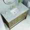 James Martin Vanities Emmeline 48 in. Single Vanity, Pebble Oak w/ 3 CM Victorian Silver Silestone Top D100-V48-PBO-FVSL - alternate 5