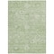 Homeroots 8' X 10' Artichoke Green And Ivory Damask Washable Indoor Outdoor Area Rug 603494 - alternate 6