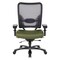 Space Seating 75 Series Big & Tall Double AirGrid Back and Fabric Seat Chair, Dillon Sage 75-7A773-R106 - alternate 9