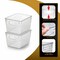 Azar Displays Diamond Tote with Lid, Small, 2PK 556911-2PK - alternate 6