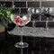 Sur La Table Cambron 4 Piece 12.2oz Optic Handmade Coupe Glass Set in Smoke Black 750122356M - alternate 4