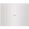 Sartodoors Sliding Closet Double Bi-fold Doors 96 x 96 inches, BASIC 9111 White, Sturdy Tracks Moldings Trims BASIC9111DBF-SKIN-9696 - alternate 1