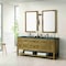 James Martin Vanities Breckenridge 72'' D Vanity, Light Natural Oak w/ Parisien Bleu Top w/FreePower Wireless Charger 330-V72-LNO-FPBL - alternate 8