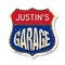 Signmission Justin's Garage, 18 Inch X 18 Inch, Plastic Sign SHI-P-18-383-JUSTIN - alternate 1