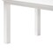 Homeroots 63" White Solid Wood Dining Table 518760 - alternate 5