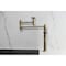 Kingston Brass Deck Mount Pot Filler Faucet with Knurled Handle, Antique Brass KS3703RKZ - alternate 4