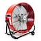 Maxx Air MaxxAir BF24TF Tilt Fan, 1750 to 3200 cfm, 120 V, Yellow BF24TFRED - alternate 7