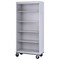 Sandusky Lee Mobile Bookcase, 5 Shelf, Dove Gray, 78x36 BM40361872-05 - alternate 5