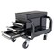 Homeroots 13" Black Multi-Tier Steel Rolling Cabinet With Lid 714600 - alternate 5