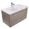 Cutler Silhouette Collection 30 in Wall Mount Bathroom Vanity - 2 Drawers With Top, Aria FV-ARIA30 - alternate 6