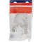 Do It Best 1-1/2'' or 1-1/4'' x 1-1/2'' Flexible White Plastic J-Bend Extendable to 9-1/2'' DIB21255 - alternate 1